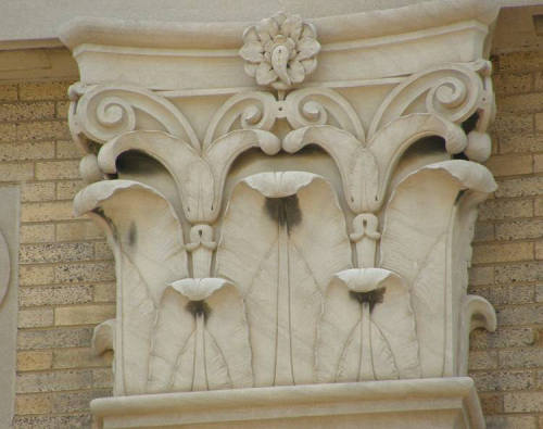 Texarkana AK-TX -Union Station architectural details