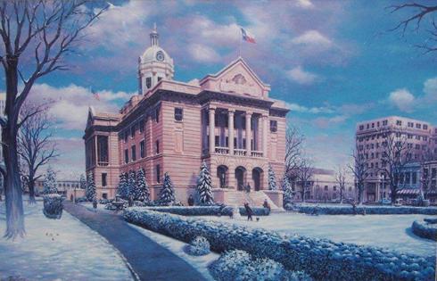 Tyler, Texas, 1910 Smith County Courthouse