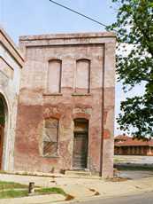 Old ice house in Tyler, Texas