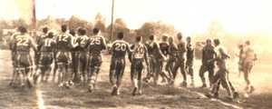 Football game, Union Grove, Texas