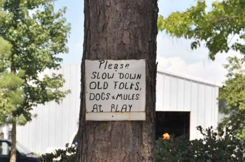 Vesey TX sign