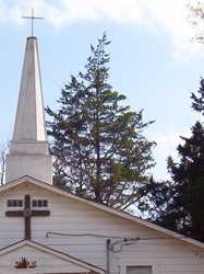 Weeping Mary Baptist Church steeple
