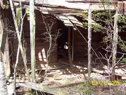 Old house or old school house in Weeping Mary, Texas