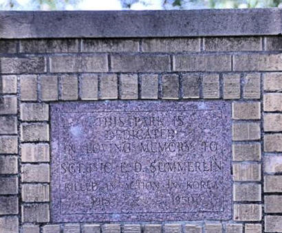 West New Hope TX - Memorial, Killed in action in Korean 