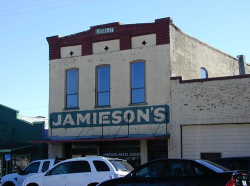 Wills Point Texas - Jamieson's 1914 Building
