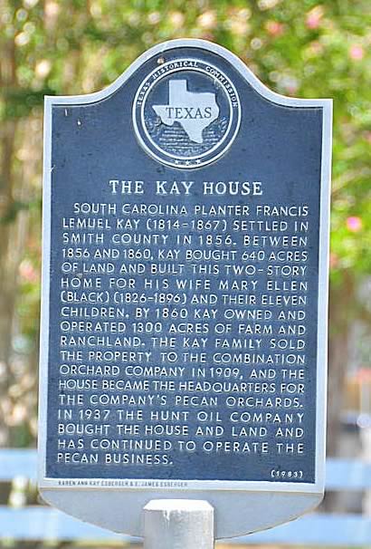 Winona TX -  The Kay House historical marker
