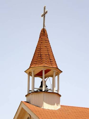 Winona Tx Methodist Church bell tower