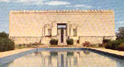 Gonzales Memorial Museum - old postcard