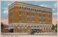 Aumont Hotel 1916 postcard Seguin Texas