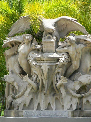 Tampa Florida - mermaid, allegorical statue