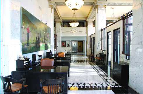 Worthington National Bank lobby,  Fort Worth Texas 