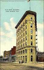 Flat Iron Building, Fort Worth, Texas