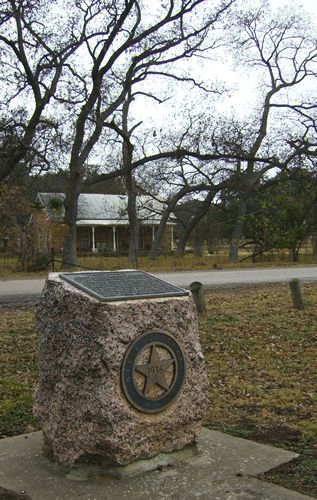 Mason County Fort Mason marker,  Mason Texas