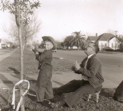 Kite Flying - Ricky Walker & his dad