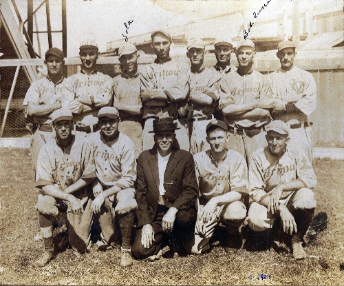 Zola and the "Armour Hams" Baseball team