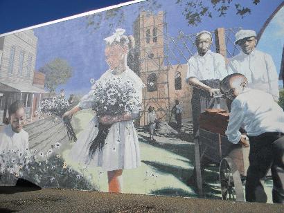 Dothan Alabama Mural - Girls Had It Easy