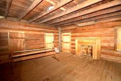 Texas Log structure - Gaines-Oliphint House interior