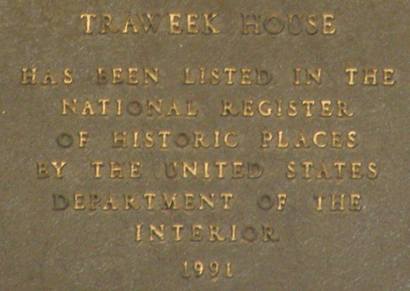 Matador Tx - Traweek House Historical Marker