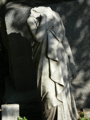 Houston TX - Olivewood Cemetery Missing Angel