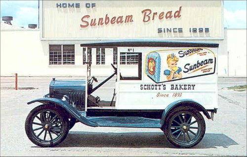 Houston TX - Schott's Bakery, 1924 Model T 