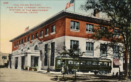 Houston TX -   Union Station Trolley 