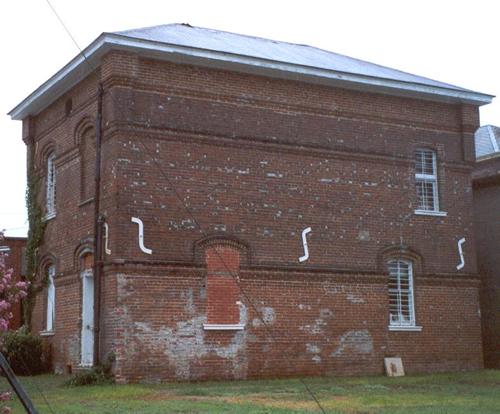 The 1887 Leon County jail., Centerville Texas
