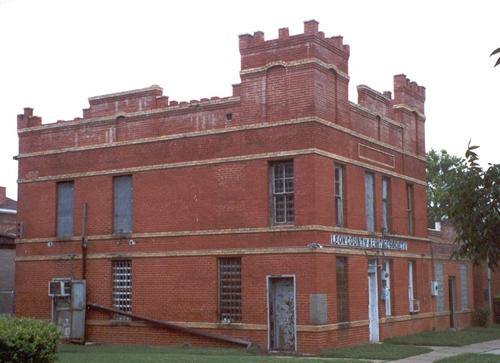 The 1913 Leon County jail., Centerville Texas