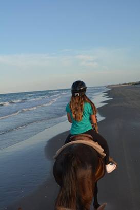 Horseback riding in South Padre Island