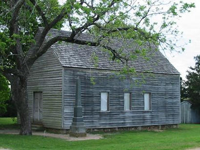 1836 Convention building replica in Washinton-on-the-Brazos