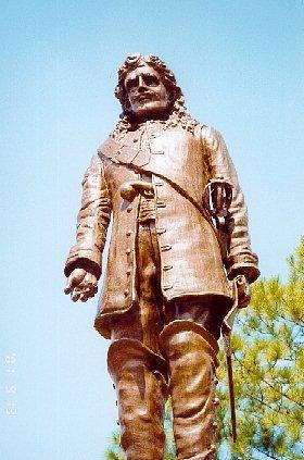 Navasota TX - La Salle's Statue by Coppini