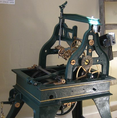 Lockhart TX - Caldwell County Courthouse Old Seth Thomas tower clock