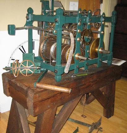 Lockhart TX  Southwest Museum of Clocks and Watches - 1850 Thwaites and Reed tower clock