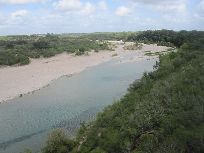Nueces River between La Pryor &amp; Uvalde, 