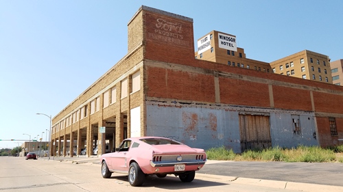 Abilene TX - 1926 Fulwiler Building Ford Ghost Sign 