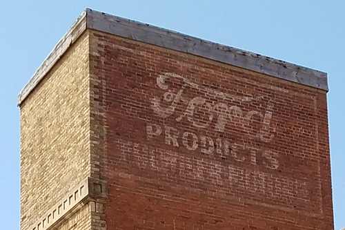 Abilene TX - 1926 Fulwiler Building Ford Ghost Sign 