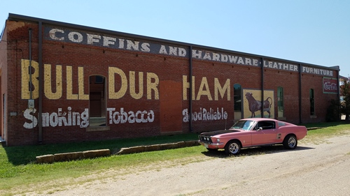 Abilene TX - Bull Durham Tobacco Ghost Sign 
