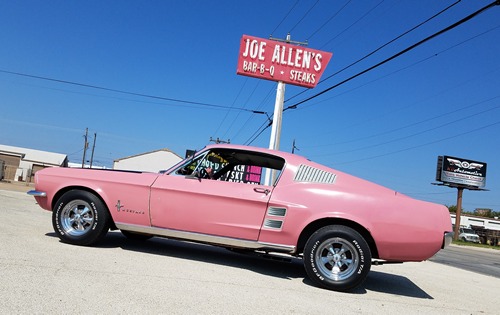 Abilene TX - Joe Allens BBQ Neon Sign