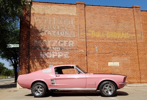 Abilene TX - Willard Service Station &amp; Bull Durham Ca 1917 Ghost Sign