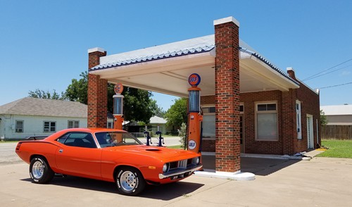 Albany TX - Gulf Gas Station 