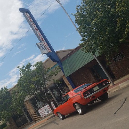 Big Spring TX - Leonard's RX Vintage Sign 