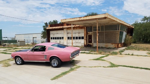 Big Spring TX - Old Cosden Gas Station 