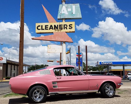 Monahans, TX - A-1 Cleaners Neon Sign 