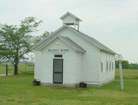 School at Wayside, Kansas