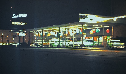 Houston TX - Sam White Oldsmobile 1954