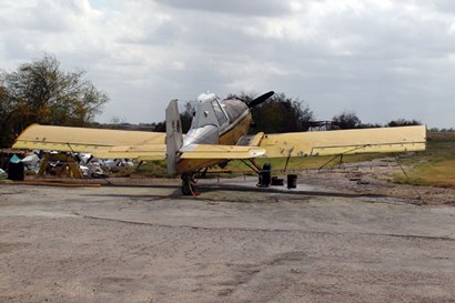 Ag Aircraft Crop Duster Airplanes,  Los Indios, Texas