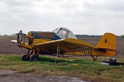 Ag Aircraft Crop Duster Airplanes,  Los Indios, Texas