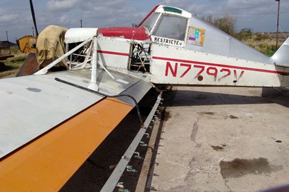 Ag Aircraft Crop Duster Airplanes,  Los Indios, Texas