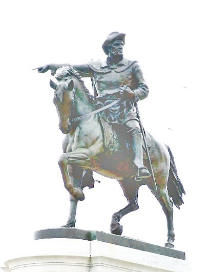 Sam Houston Statue in Herman Park