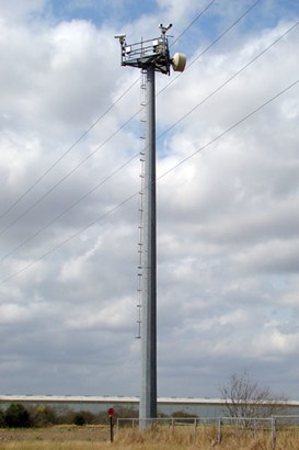 Texas Mexico Border Surveillance Camera