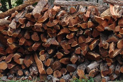 Weslaco TX Fat Daddy BBQ Mesquite Wood Pile